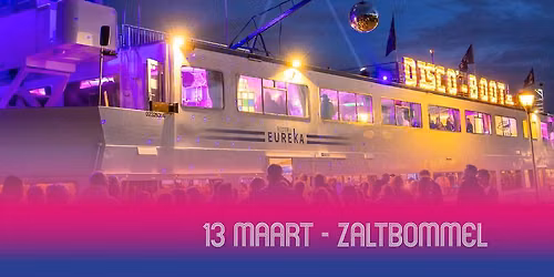 DISCO-BOOT Zaltbommel — muziek in Rivierenland